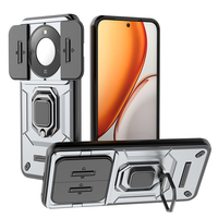 Protector de Lente de Cámara con Anillo y Ventana Deslizante para Teléfono Honor X9d 5G/X70 5G/400 Smart 5G, Resistente a Impactos