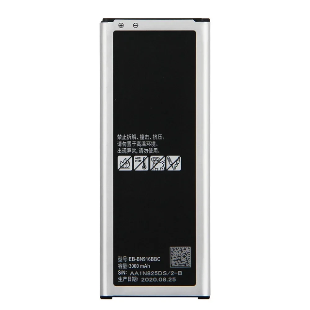 Real Cap Replacement Battery EB-BN916BBC EB-BN910BBU for Samsung Galaxy Note4 N9100 N9108V N9109V SM-N910 N910 Lithium Batteries