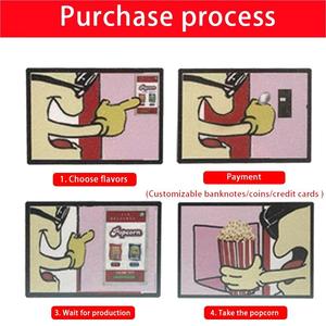 Bán chạy nhất tự động bỏng ngô Máy bán hàng tự động cho rạp chiếu phim quán bar trung tâm Mua Sắm-Điều kiện Mới - Product Image 3