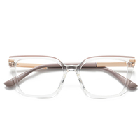 MS 97787 kacamata mode bingkai baru kacamata Anti biru wanita penahan cahaya Logo produsen optik & Photochromic disesuaikan