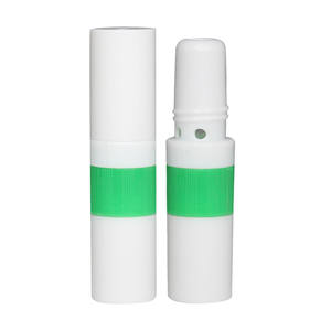 Stik Inhaler Hidung DIY 2-in-1 Putih dari PP untuk Minyak Esensial dengan Tutup Sekrup - Product Image 1