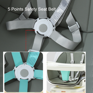 เก้าอี้สูงสำหรับเด็กหัดเดินปรับได้พร้อมถาดสำหรับใช้ในโรงเรียน - Product Image 4