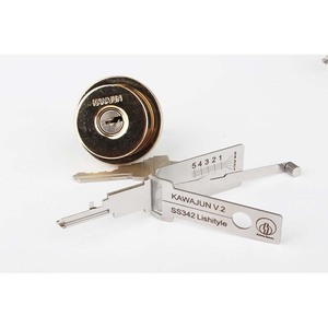 Herramienta Lishi estilo LISHI SS342 Lishistyle KAVAJUN V.2 2 en 1, abridor de cerradura japonés, juego de selección de cerradura, herramientas de cerrajería - Product Image 4