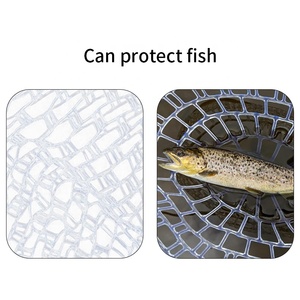 PVC pêche à la mouche épuisette Silicone caoutchouc sac remplacement matériel de pêche pour pêche à la <span class=keywords><strong>carpe</strong></span> épuisette - Product Image 3