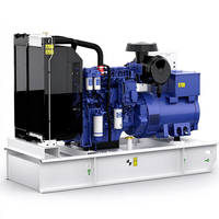 Générateur diesel triphasé 72 kW en conteneur, insonorisé, refroidi par eau, démarrage automatique à distance, alimentation de secours, commande à distance automatique ATS