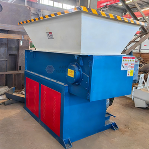 Trituradora de <span class=keywords><strong>chatarra</strong></span> de carcasa de <span class=keywords><strong>coche</strong></span> de cáscara de coco de Venta caliente Cable mecánico bolsa tejida de plástico duro trituradora de un solo eje - Product Image 2