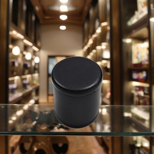 Leather Portable Daily Use Quiet Dice Shaker Cup Comfortable Touch Waterproof Shockproof 7 Inch for Family Party Casino Games - Product Image 4