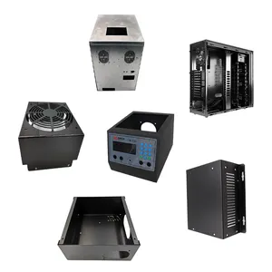 Good Quality Stamping Bending Case Powder Coating Computer Parts Server Shell Housing Device Cabinet Sheet Metal Enclosure
