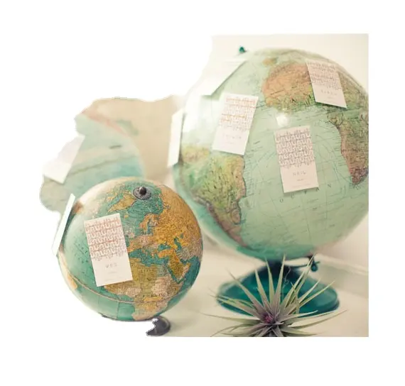 Mappamondo mappa del mondo con supporto tavolo dal Design unico usa globo per ufficio e linguetta usa articoli da regalo decorativi Top Trending