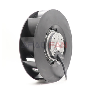 พัดลมแบบแรงเหวี่ยง AC รุ่น R2E220-AA40-23 ขนาด 220 มม. ใบพัดโค้งหลัง 230VAC 2600 รอบต่อนาที 620CFM 160 วัตต์ สำหรับชุดควบคุมการจ่ายลมและระบบทำความเย็น - Product Image 3