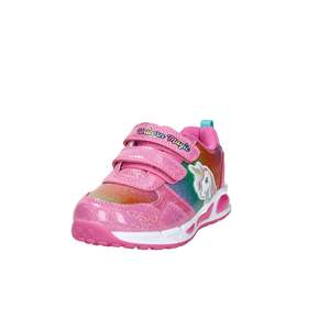 Baskets Unicor Magic pour filles, chaussures épaisses fuchsia avec motif licorne et fermeture Velcro - Product Image 2