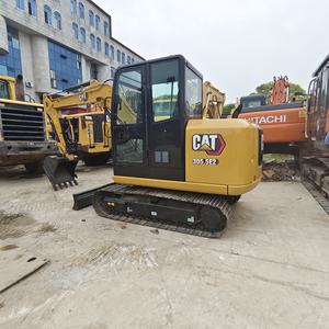 Venta caliente usada Caterpillar 305.5E 305.5E2 Mini excavadora con precio barato con componentes básicos Motor engranaje de caja de cambios - Product Image 1