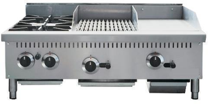 FEELART - Serie de Estufas de Gas Americanas Profesionales y Comerciales, Nuevas, Equipamiento de Cocina con Certificación CE, Garantía de 2 Años - Product Image 3