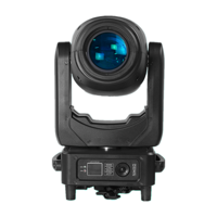 LiRO 300W BSW LED lumière de scène à tête mobile 3-en-1 faisceau Spot & Wash Gobo avec contrôle DMX512 couleur blanche émise