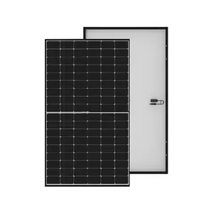 2024 New Hot sale 405w 420w410w 425w power all black half cell solar panel 600w 1000w pv module with high quality