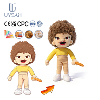 Sac à dos en peluche personnalisé Uyeah OEM/ODM CE CPC EN71 pour garçon et fille, figurine en peluche douce, jouet, porte-clés, cadeau pour enfant