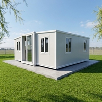 Meilleures ventes : Maison conteneur modulaire préfabriquée de luxe, extensible et pliable, avec chambre, salon, école, atelier, pour complexe hôtelier, centre commercial, moderne