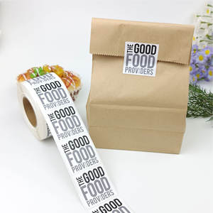 Autocollant en PVC adhésif imperméable à l'eau de logo de marque personnalisé impression autocollant d'emballage alimentaire en vinyle <span class=keywords><strong>anti</strong></span>-huile - Product Image 3