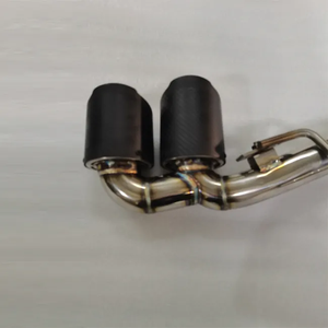 Embouts de fibre de carbone de silencieux de Performance de conception chaude système d'échappement de tuyauterie pour BMW E46 318 2.0 <span class=keywords><strong>2004</strong></span> - Product Image 4