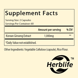 Oem/ODM Hot Bán Nhân Sâm phức tạp 1000mg của 4:1 Hàn Quốc chiết xuất nhân sâm, hỗ trợ năng lượng, nam hiệu suất, & hệ thống miễn dịch - Product Image 2