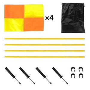 Bandera de Esquina Personalizable de Poliéster con Impresión Digital para Campos de Fútbol - Construcción Ecológica - Product Image 4