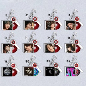 Colgante de acrílico con impresión del álbum de conciertos de StrayKids (Huang Xuanchen, Li Longfu) para bolso o llavero - Product Image 1