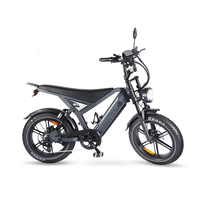 Bicicleta Eléctrica de Montaña con Llantas Gruesas de Fábrica Original, Motor de 7 Velocidades en la Rueda Trasera, 1000W, Ebike GT20