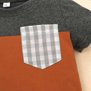 Conjunto de Ropa para Niños, Ropa Barata al por Mayor, Ropa Infantil de Algodón, Conjunto de Verano de Diseñador - Product Image 3