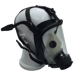 EN136 OEM Ayonsafety Viseira Larga PPE Cone Silicone SCBA Respiração Máscara Completa Retardador De Chamas Equipamento De Combate A Incêndios - Product Image 3