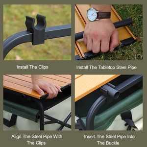 시장 이벤트를위한 캐노피 트롤리가있는 야외 왜건 카트 접이식 금속 식품 진열대 캠핑 카트 비치 카트 - Product Image 4