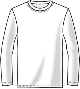 Man and Woven <strong>Long</strong> <strong>Sleeve</strong> Hospital Uniform Under Scrub Stretch Shirt Medical Nursing <strong>Undershirt</strong> - Product Image 6