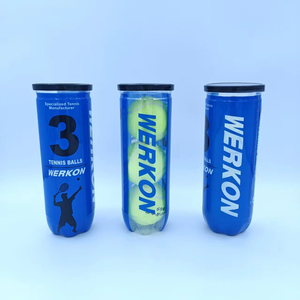 Balles de <span class=keywords><strong>tennis</strong></span> jumbo pressurisées portables de qualité supérieure, haute élasticité, durables, lot de 3 pour l'entraînement et les matchs - Product Image 4