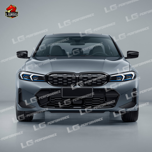 M tech Style PP griglia dei fari del paraurti anteriore posteriore e gonna laterale per <span class=keywords><strong>BMW</strong></span> <span class=keywords><strong>serie</strong></span> 3 2018-2021 G20 da vecchia a nuova G20 lci MT body kit - Product Image 2