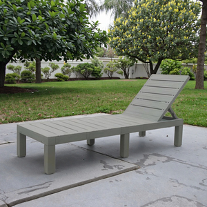 เก้าอี้นั่งเล่นกลางแจ้งทำจากพลาสติกทนทานสำหรับโรงแรมเก้าอี้อาบแดดพักผ่อนกลางแจ้งทำจาก PP - Product Image 6