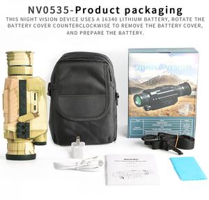 NV0535ตาข้างเดียวมองเห็นกลางคืนระบบอินฟราเรดระยะไกลพร้อมการ์ด TF 8G 5X35เข้มเต็มจอระยะ200ม. - Product Image 5