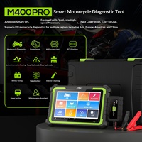 Herramienta de Diagnóstico para Motocicletas JDiag M400pro, Escáner Inteligente para Todo Tipo de Vehículos, CPU de Cuatro Núcleos con Android 10, Diseño Resistente, OLIVER