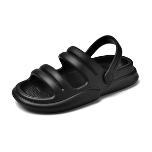 White EVA Fashion <b>Slides</b> Open Toe Anti-Slippery Summer Sandals - Product Image 2