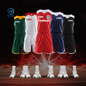Maillot de <span class=keywords><strong>Basket</strong></span>-Ball à Sublimation, uniforme de <span class=keywords><strong>Basket</strong></span>-Ball pour enfants, respirant, gris, réversible, nouvelle conception d'usine - Product Image 6