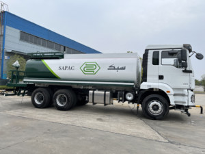 Camion-citerne Shacman H3000 6x4 400 CV 20000 litres 20 m³ pour l'arrosage routier et le lavage des rues, 10 roues - Product Image 5