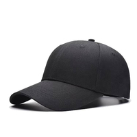 Gorra de Béisbol Deportiva de 6 Paneles, 100% Algodón, Lisa, de Alta Calidad, con Logotipo Bordado Personalizado
