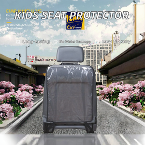 Upauto KS509 Kids <b>Car</b> <b>Seat</b> <b>Back</b> <b>Protector</b> Cover Waterproof Transparent for Children - Product Image 2