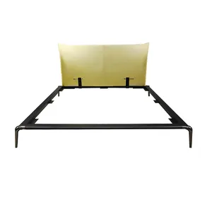 Good Selling Luxury Bed Frame Furniture Leg Bed Base Frame Designer Bed Leg 180x200 For Bedroom