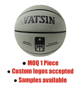Pallone da <span class=keywords><strong>Basket</strong></span> Personalizzato per Squadre, Misura 7 |   Copertura in microfibra di pelle PU resistente |   Peso 600-650g |   Giochi di Allenamento Scolastico del Marchio AOYUN |   Basso - Product Image 1