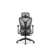 Chaise de bureau ergonomique JOHOOFURNITURE avec appui-tête, fabrication chinoise, chaise de bureau pour salle de conférence, coussin épais confortable