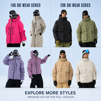 Veste de ski tactique professionnelle, polaire, softshell, coupe-vent, chaude, imperméable 10000 mm, pour la randonnée hivernale, avec capuche, veste d'extérieur