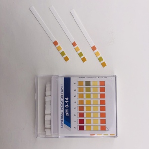 Papel Indicador Universal (4 cores) pH 0-14 claro e preciso 100 tiras/caixa - Product Image 6