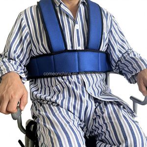 Harnais de fauteuil roulant pour adultes âgés ceinture de sécurité réglable gilet de soutien du torse ceinture de sécurité pour fauteuil roulant sangles de retenue - Product Image 2