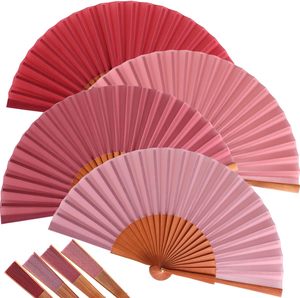 พัดไม้เหล็กคุณภาพสูง สีเข้ม ขนาด 23 ซม. พัดพับได้ ของขวัญ ของที่ระลึก งานฝีมือ พัดมือ  ปรับแต่งได้ตามต้องการ - Product Image 2