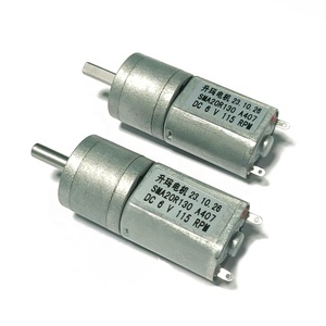 Micro moteur à engrenages CC 20mm 130RPM 12V-<span class=keywords><strong>Petit</strong></span> moteur de boîte de vitesses électrique pour bigoudi, tournevis (couple élevé, faible bruit) - Product Image 1