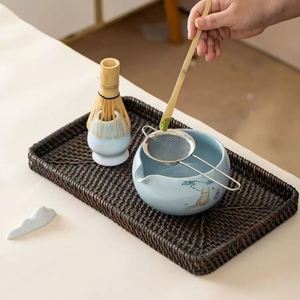 Wholesale Handmade Matcha <b>Tea</b> Tools Accessories Bamboo Whisk <b>Tea</b> Scoop Ceramic Matcha Bowl with Cute Cat Pattern Gift Package - Product Image 3